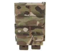 Pochette Tactique for Chargeur Rapide 5.56 AK, Sac à Insertion Simple Mag Molle, Pistolet de tir, système de Chasse Paintball, Accessoires(MG-F-11-CP)