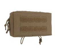 Pochette Tactique GP, Pochette Administrative Molle, Outils Utilitaires Modulaires Militaires, Sac Multi-usages EDC en Nylon 500D(Brown)