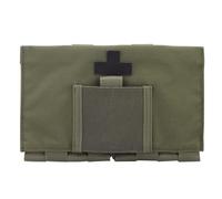 Pochette Tactique IFAK LBT Molle, Trousse Médicale Tactique de Premiers Secours à Ouverture Rapide pour Gilet de Chasse LBT 9022b, Ceinture Sac EDC(Green)