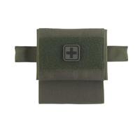 Pochette Tactique IFAK Micro Compact MED, Sac de Premiers Secours à Déploiement Rapide MOLLE, Petit Sac EDC Portable Pour la Chasse et le Camping(Green)