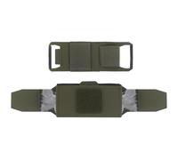 Pochette Tactique IFAK, Sac Médical de Premiers Secours en Deux Parties | Nylon, Éléments élastiques, Design fendu à accès rapide, Poche intérieure amovible, Organisation(Green)