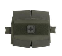 Pochette Tactique Micro IFAK pour Traumatisme, Trousse de Premiers Secours Grande Taille, Trousse Médicale Edc pour Ceinture Molle(Green)