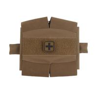 Pochette Tactique Micro IFAK pour Traumatisme, Trousse de Premiers Secours Grande Taille, Trousse Médicale Edc pour Ceinture Molle(Brown)