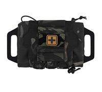 Pochette Tactique Militaire Molle Ceinture de Premiers Soins Rapide Pochette de Survie Système en Deux Parties Porte-médicaments en Rouleau Sac à poignée en hypalon Bcp