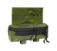 Pochette Tactique Mini Pendante, Pochette de Largage avec Porte-garrot | Nylon, rangement à accès rapide, durabilité à long terme, bandes élastiques inférieures, camping, randonnée(GMC)