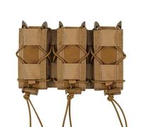 Pochette Tactique Molle for Chargeur Double Triple de 9 mm, Support for Chargeur de Chasse(CB-3)