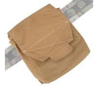 Pochette Tactique Molle GP, Pochette Utilitaire Porte-Quotidien avec Deux Emplacements pour Chargeurs, Petits Porte-outils, Organisateur, Sac Banane Compact et Polyvalent pour Ceinture Ou Gilet(Brown)