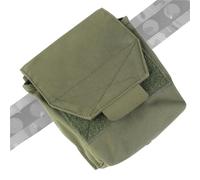 Pochette Tactique Molle GP, Pochette Utilitaire Porte-Quotidien avec Deux Emplacements pour Chargeurs, Petits Porte-outils, Organisateur, Sac Banane Compact et Polyvalent pour Ceinture Ou Gilet(Green)