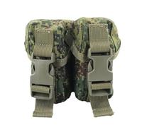Pochette tactique Molle Grenade Pack multifonction pour accessoires d'extérieur Sacs tactiques à suspendre Sac de rangement Poche à outils (Camo)