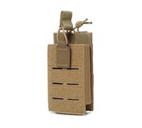 Pochette Tactique Molle, Poche Multifonctionnelle pour Chargeur en Tissu Oxford, Sac Portable Militaire pour Talkie-walkie d'alpinisme avec 2 Sangles Épaisses pour l'extérieur, Médical, Escalade