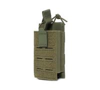 Pochette Tactique Molle, Poche Multifonctionnelle pour Chargeur en Tissu Oxford, Sac Portable Militaire pour Talkie-walkie d'alpinisme avec 2 Sangles Épaisses pour l'extérieur, Médical, Escalade