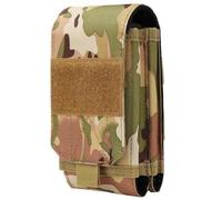 Pochette Tactique Molle pour téléphone Portable, étui Universel à Double Couche pour téléphone Portable, Pochette de Ceinture pour extérieur, Chasse, randonnée, Camping (CP)