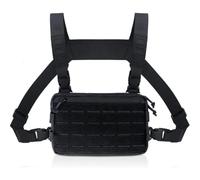 Pochette Tactique Molle, Trousse de Secours étanche en Nylon 1000D, Sacoche Ceinture Militaire pour Gadgets, pour Camping Randonnée Escalade