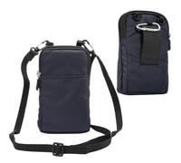 Pochette Telephone Ceinture Homme, Sacs à Bandoulière Téléphone Homme, Petit Sac à Main pour Téléphone Portable Sac de Ceinture Clip Holster Portefeuille Messager Sacoche Housse de Transport Ceinture