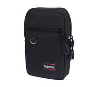 Pochette Téléphone de Taille Tactique, Sac Taille EDC Molle Pochette Clip Ceinture Simple/Double Couche Étui Support Clip Ceinture Étanche pour Lampe Poche Téléphone 6,5'' Petits Outils