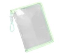 Pochette transparente A4 avec fermeture éclair, enveloppe épaisse, porte-papier durable, classeur de rangement étanche | Organiseur de fichiers transparent pour bureau, école, fournitures, cartes