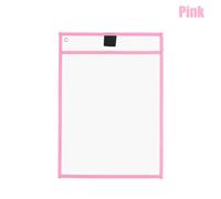 Pochette Transparente En Pvc Pour Tableau D'écriture Et D'essuyage, Sac Pour Brosse Sèche, Pochette Pour Fichier, Pour Enseigner Aux Enfants Les Pastels, Pochettes Réutilisables Et Effaçables À Sec