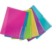 Pochette transparente Leitz WOW 40500099 A4 coloris assortis