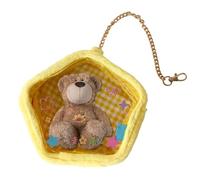 Pochette transparente porte-clés - Housse de protection pour figurines - Étui de protection avec motif 3D de dessin animé - Élément étoile pour homme et femme, Étoile, Refer to description, Unisexe