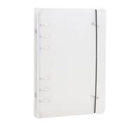 Pochette transparente pour classeur à 6 anneaux, organiseur de fermeture élastique, insert pour ordinateur portable, poche pour journal, support de feuille de photo, carte de bureau, école, album de