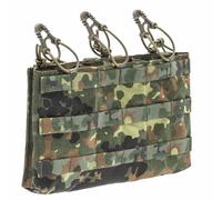 Pochette triple pour chargeurs Mag Panel X3 PA098/II 5,56 mm Lindnerhof - Flecktarn