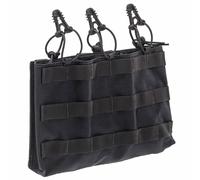 Pochette triple pour chargeurs Mag Panel X3 PA098/II Lindnerhof - Black