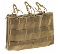 Pochette triple pour chargeurs Mag Panel X3 PA098/II pour chargeurs 5,56 mm Lindnerhof - Coyote