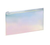 Exacompta Pochette trousse plate transparente Iris 22 x 12 cm