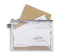 Wonday Pochette zippée transparente 19 x 25 cm – PVC – Accessoire de rangement mixte