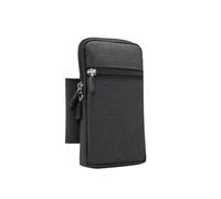 Pochette Universelle for téléphone Portable, Sac à Clip de Ceinture, Banane décontracté, Housse Sport en Plein air(Black)