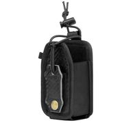 Pochette Universelle pour Talkie-walkie avec Sangle D'épaule Réglable | Holster Radio Bidirectionnel à Transport Multi-position, Support Radio Durable avec Boucle de Dégagement Rapide