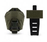 Pochette Utilitaire Molle avec Boucle Rapide et Adaptateur | Pochette nylon compacte pour MOLLE, ceinture, airsoft, paintball, camping et EDC.(Green)