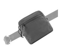 Pochette Utilitaire Polyvalente, Poche GP Compatible Molle avec Compartiment Zippé Avant et Intérieur Modulable, pour Ceinture Gilet ou Sac à Dos(Gray)