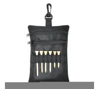 Pochette Utilitaire pour Golf - 20x14 cm Poches À Fermeture Éclair Grande Capacité avec Clip - Porte-Sac De Voyage pour Valeurs De Golf | pour Adultes Famille Amis Professionnels Et