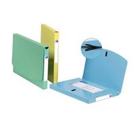Pochette velcro Oxford oaz fond 30mm a4 carte lustrée assortie