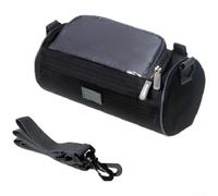 Pochette Vélo Étanche avec Accès pour téléphone pour Navigation | Tissu Oxford impermÃ©able, protection pluie, fenÃªtre tactile pour tpu, accÃ¨s pour tÃ©lÃ©phone ouvrir(Black)