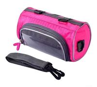 Pochette Vélo Étanche avec Accès pour téléphone pour Navigation | Tissu Oxford impermÃ©able, protection pluie, fenÃªtre tactile pour tpu, accÃ¨s pour tÃ©lÃ©phone ouvrir(Red)