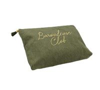 Pochette velours cotele baroudeuse club