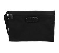Pochette Verrouillable Polyester Portable, pour Documents A4 Noir | Fermeture à Glissière Code, pour Enseignants et Étudiants, Réunions, Maison, Campus