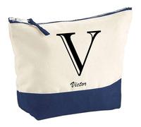 Pochette Victor Lettre Chic | Grand Format | Idée Cadeau Prénom pour Cuisinier Barbecue Jardinage Oncle Parrain Beau Papa Collègue Départ Retraite Noël