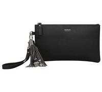 POCHETTE ZIPPéE NOIRE AVEC CÂBLE USB/MICRO USB INTéGRé