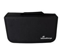Pochette CD MediaRange BOX55 96 CDs/DVDs/disques Blu-ray Nylon® noir (l x H x P) 289 x 88 x 168 mm 1 pc(s)