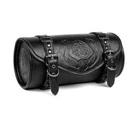 Pochettes À Outils De Construction en Cuir PU Punk Compartiments Spacieux Sangles Installation Rapide Sacoches De en Cuir