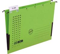 Pochettes à suspendre Elba chic, VE5/85803GN A4 vert Carton (RC) 230 g/m² Inh.5