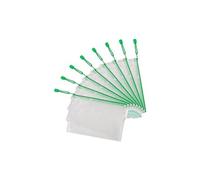 Tarifold Pochettes plastiques transparentes A5 509025 – Lot de 8, fermeture éclair Vert