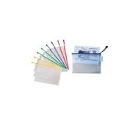 Pochettes à zip A6 paysage - Sachet de 8 - Transparent