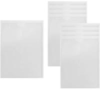 Pochettes Adhésive Transparente, 16 Pcs Porte-Étiquettes Autocollants 15.5*21.8cm, Pochette Autocollant, Avec Ouverture Sur Le Dessus, Pour Maison Bureau École