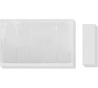 Pochettes Adhésive Transparente, 16 Pcs Porte-Étiquettes Autocollants 15.5*21.8cm, Pochette Autocollant, Avec Ouverture Sur Le Dessus, Pour Maison Bureau École