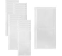 Pochettes Adhésive Transparente, 16 Pcs Porte-Étiquettes Autocollants 15.5*21.8cm, Pochette Autocollant, Avec Ouverture Sur Le Dessus, Pour Maison Bureau École