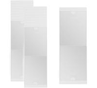 Pochettes Adhésive Transparente, 16 Pcs Porte-Étiquettes Autocollants 15.5*21.8cm, Pochette Autocollant, Avec Ouverture Sur Le Dessus, Pour Maison Bureau École